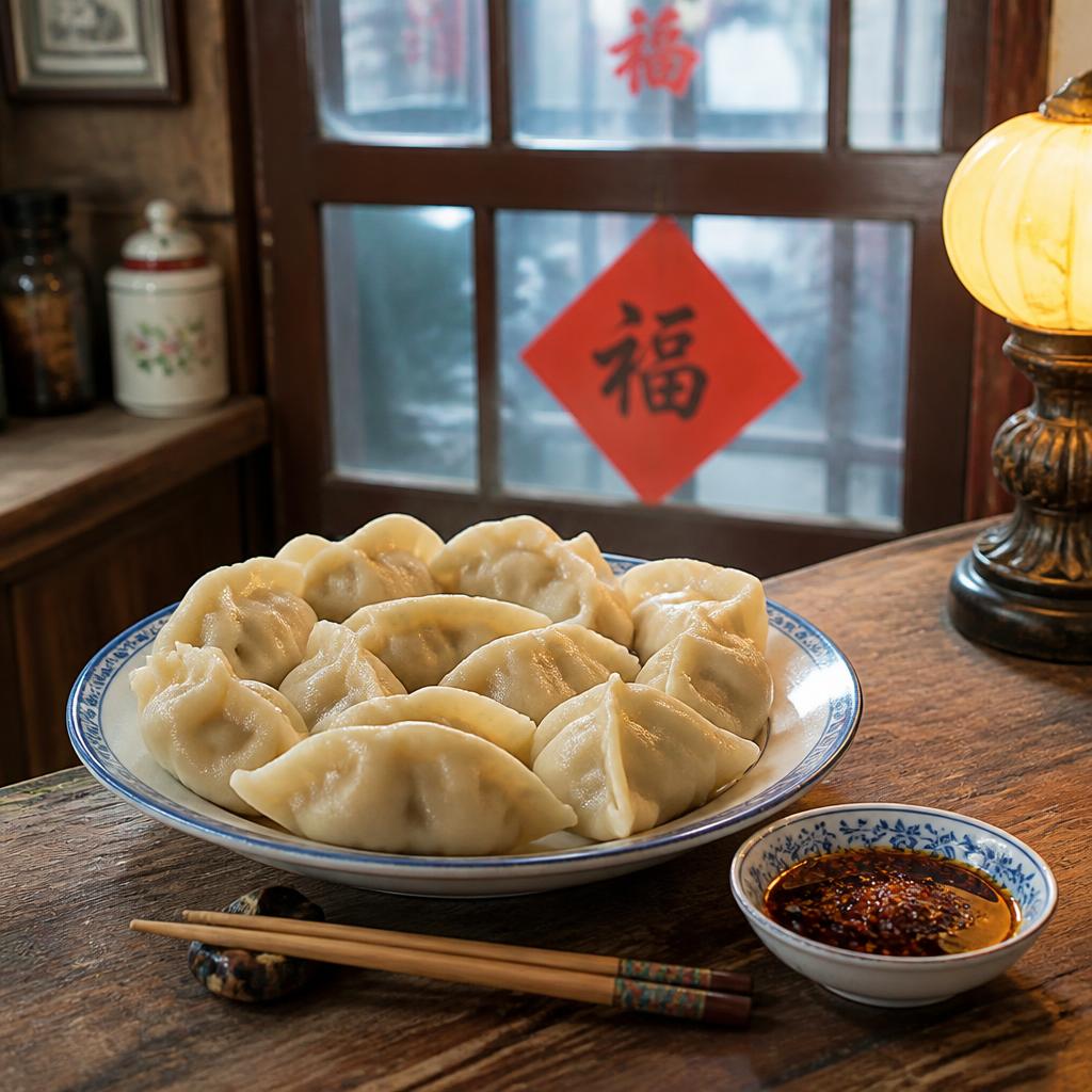 Hand-folded dumplings in a Beijing hutong kitchen 2
