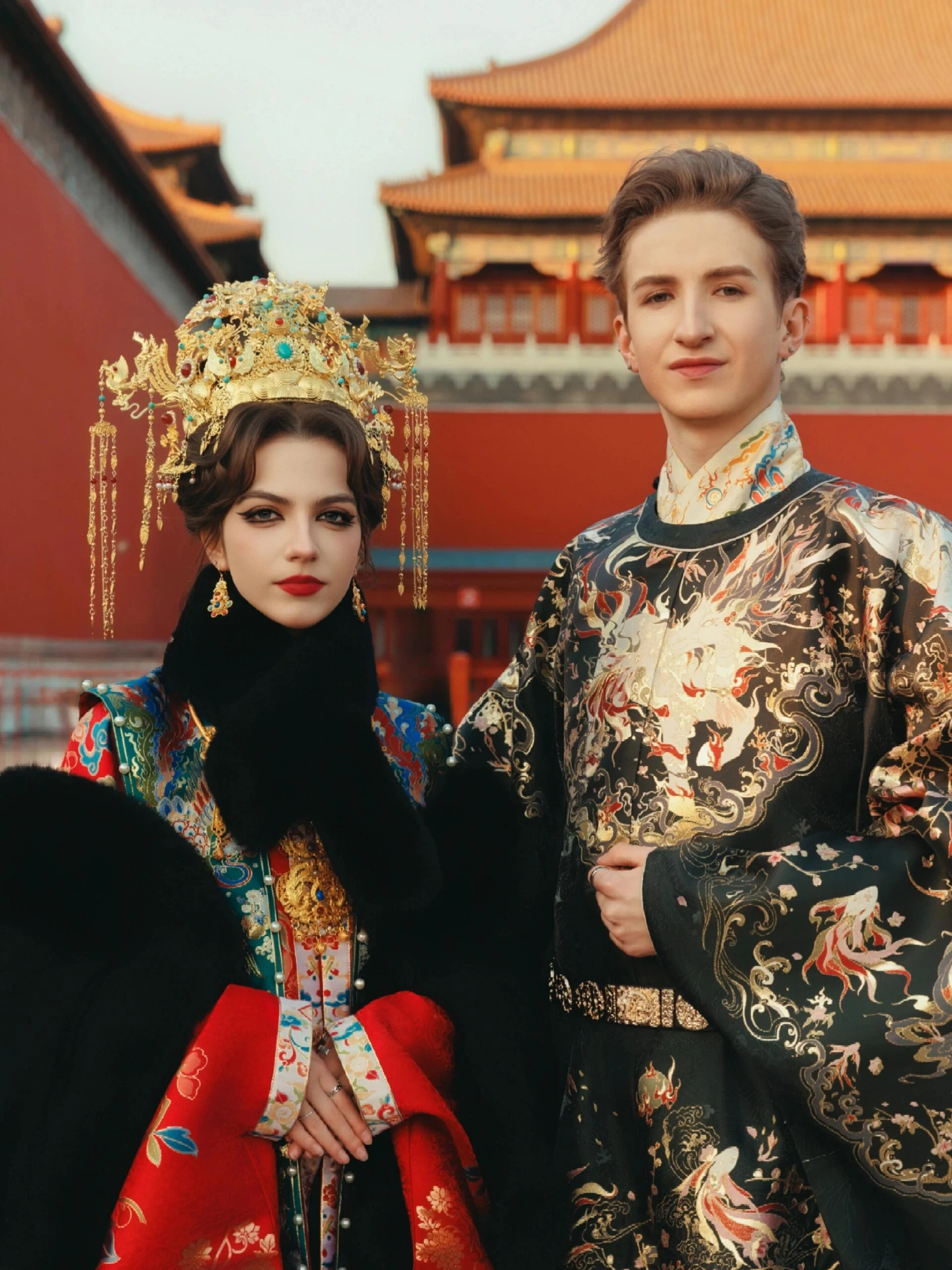 Hanfu portraits after the palace gates close