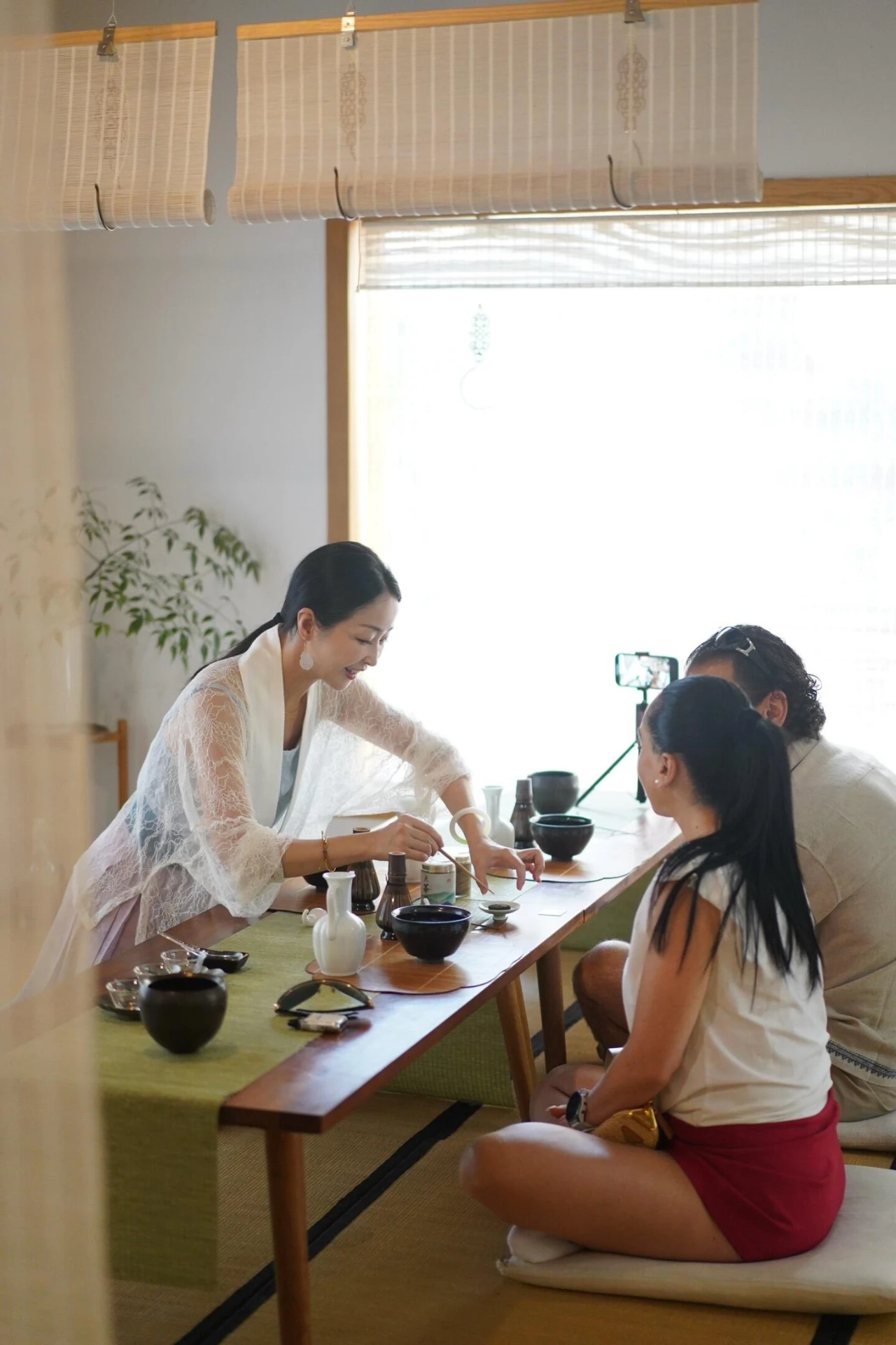 Tea, stillness, and stories with a local master