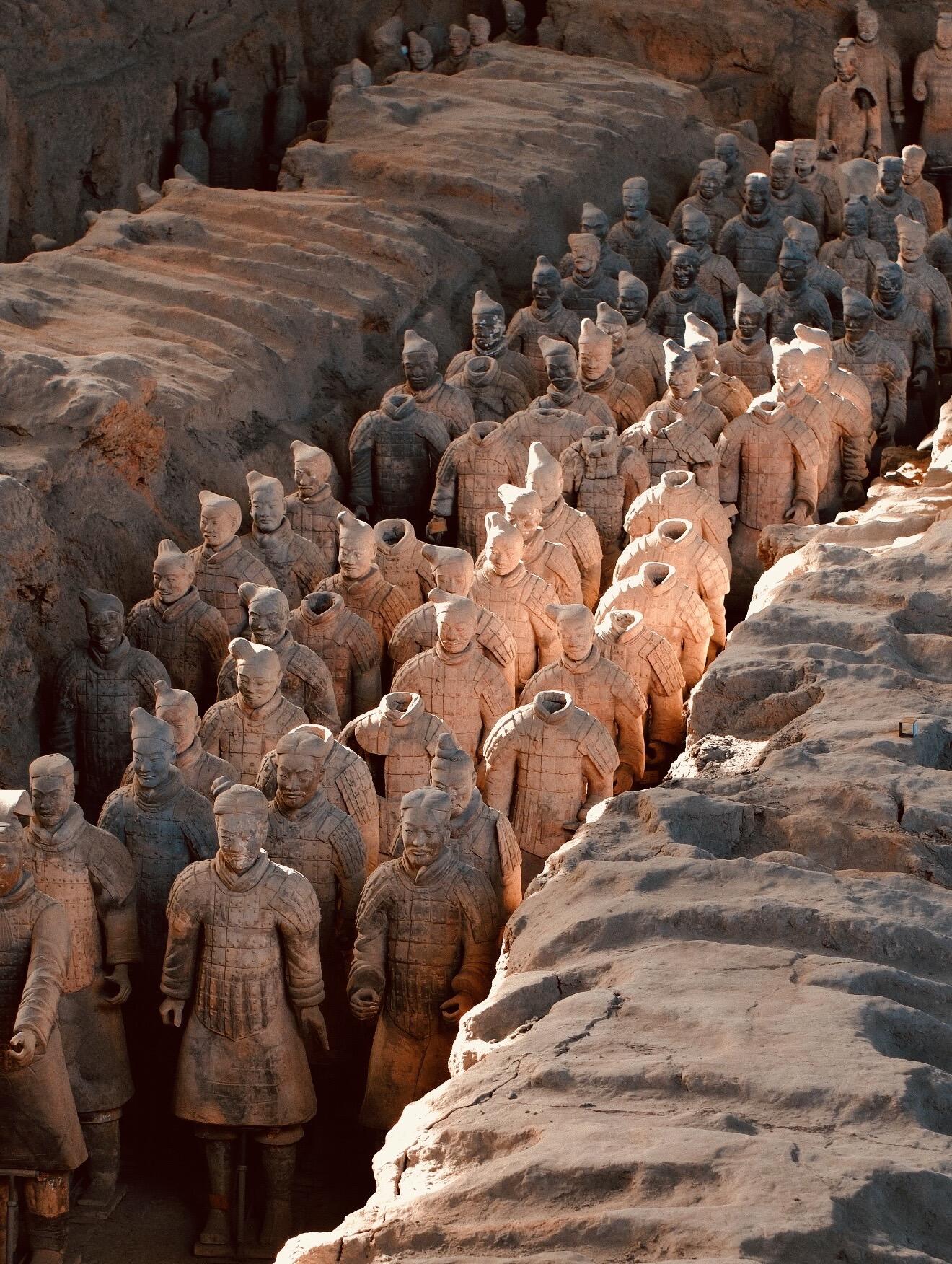 The Terracotta Warriors in Xi’an